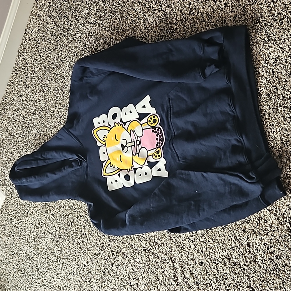 Box Lunch Boba cat sweatshirt